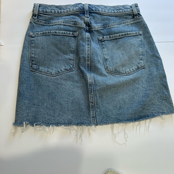 J Brand Light Blue Denim Mini Skirt size 28 - Picture 7 of 11